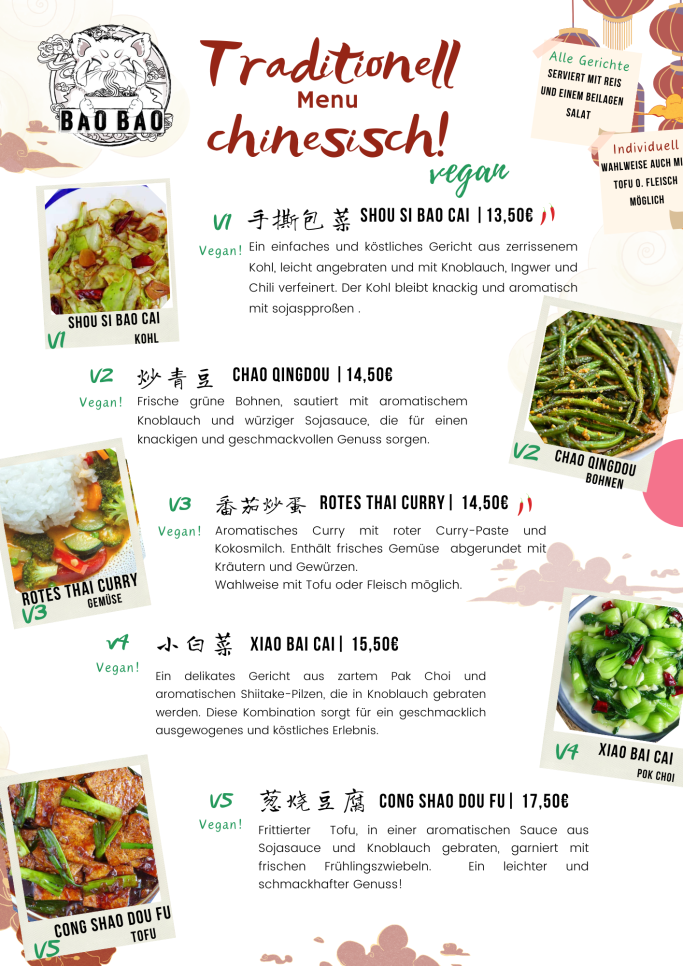 Traditionell chinesich!- vegan